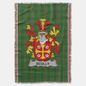 Irish Scully of O_Scully wapenschild voor de famil Deken (Voorkant Verticaal)
