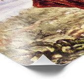 Irish Setter 1900 Illustration of Sporting Dog Foto Afdruk (Hoek)