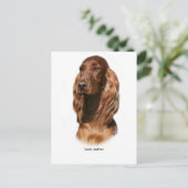 Irish Setter 9Y322D-116 Briefkaart (Staand voorkant)