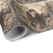  Irish  Setter Cadeaupapier (Rol Hoek)