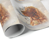 Irish Setter Cadeaupapier (Rol Hoek)