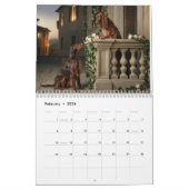 Irish Setter Calendar Kalender (Feb 2026)