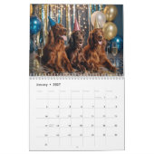Irish Setter Calendar Kalender (Jan 2027)