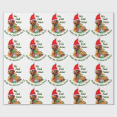 Irish Setter Christmas Cadeaupapier (Vlak)