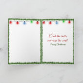 Irish Setter Christmas Kaart (Binnen)