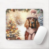 Irish Setter Christmas Muismat (Met muis)