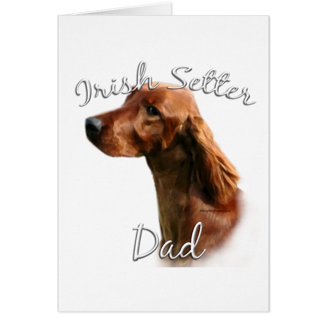 Irish Setter Dad 2 (Voorkant)