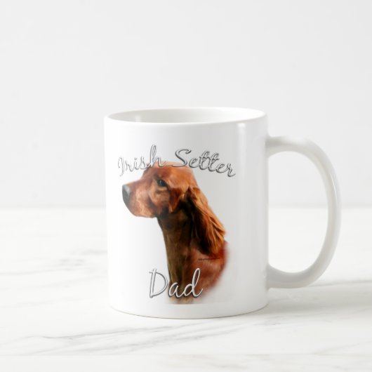 Irish Setter Dad 2 Koffiemok (Rechts)
