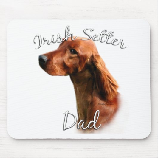 Irish Setter Dad 2 Muismat (Voorkant)