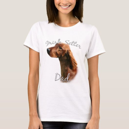Irish Setter Dad 2 T-shirt (Voorkant)