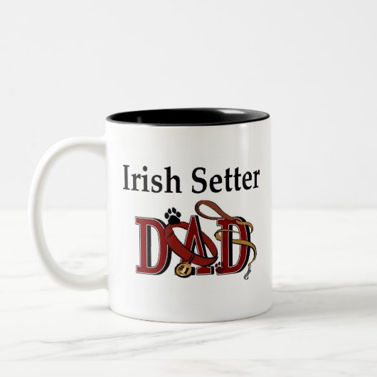Irish Setter Dad Mok (Links)
