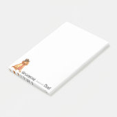 Irish Setter Dad Post-it® Notes (Schuin)