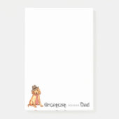 Irish Setter Dad Post-it® Notes (Voorkant)