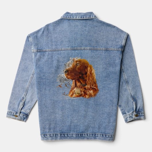 Irish Setter Denim Jacket (Achterkant)