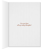 Irish Setter denkt aan jou (Binnen (Rechts))