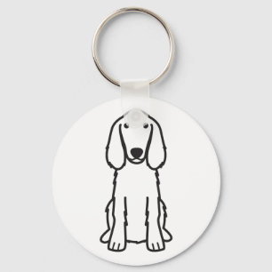Irish Setter Dog Cartoon Sleutelhanger