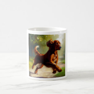 Irish Setter Dog Koffiemok