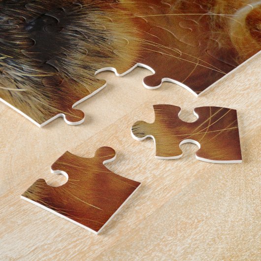 Irish Setter Dog. Legpuzzel (Zijkant)