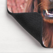 Irish Setter Dog Muismat (Hoek)
