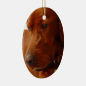 Irish Setter Dog Ornament (Rechts)