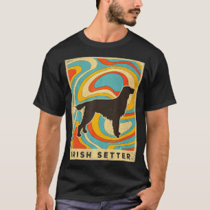 Irish Setter Dog Retro Gift T-shirt