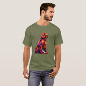 Irish Setter Dog T-shirt (Voorkant volledig)