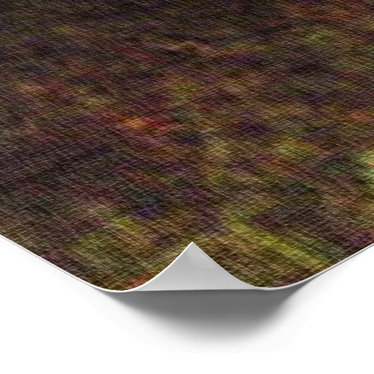 Irish Setter en Patterned Concrete Wall Poster (Hoek)