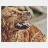 IRISH SETTER FLEECE DEKEN (Voorkant (Horizontaal))