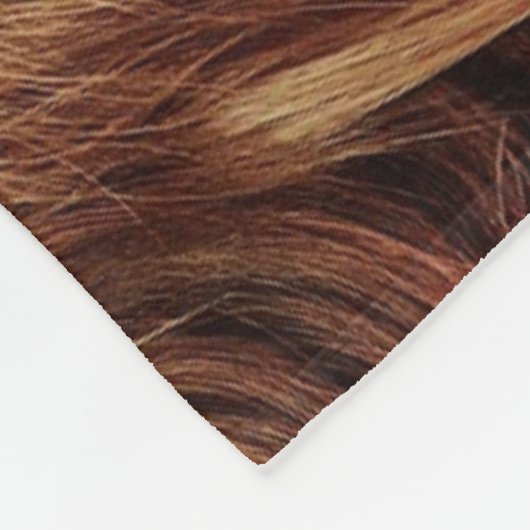 IRISH SETTER FLEECE DEKEN (Hoek)