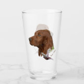 Irish Setter Glas (Voorkant)