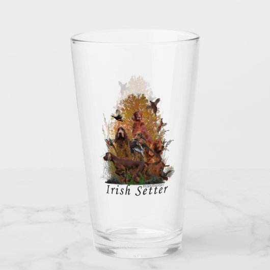 Irish Setter Glas (Voorkant)