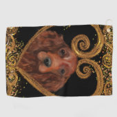 IRISH SETTER GOLFHANDDOEK (Horizontaal)