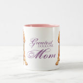 Irish Setter Heart mama Tweekleurige Koffiemok (Center)