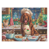 Irish Setter Holiday Baking: feestelijke kerstdage Tafelkleed (Voorkant (Horizontaal))