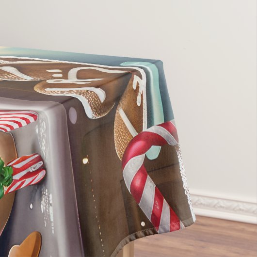 Irish Setter Holiday Baking: feestelijke kerstdage Tafelkleed (Voorbeeld)