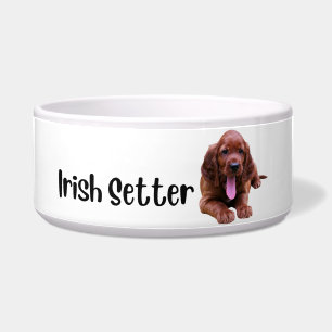 Irish Setter - hondenkom per ras Voerbakje