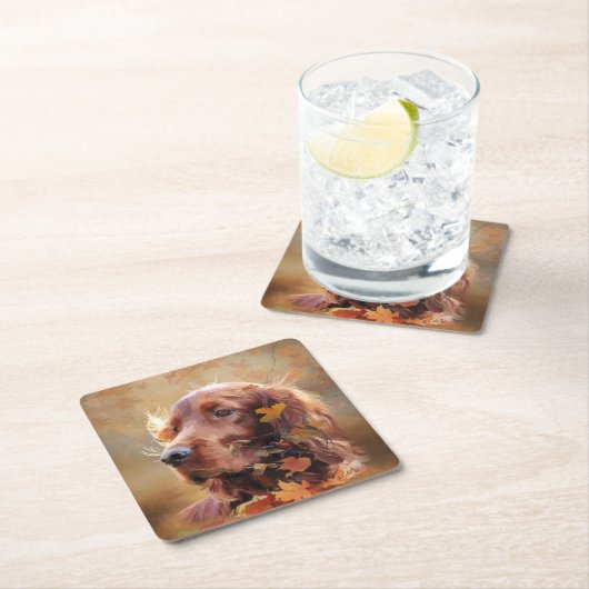 Irish Setter Kartonnen Onderzetters (Insitu)