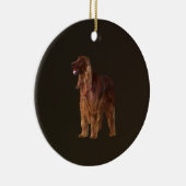 Irish Setter Keramisch Ornament (Rechts)