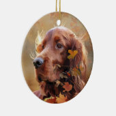Irish Setter Keramisch Ornament (Rechts)