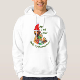 Irish Setter kerstcadeautjes Hoodie