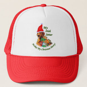 Irish Setter kerstcadeautjes Trucker Pet