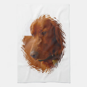 Irish Setter Kitchen Towel Theedoek