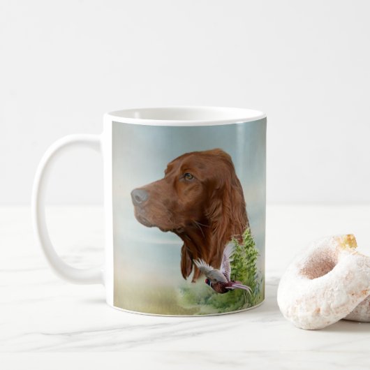 Irish Setter Koffiemok (Met donut)