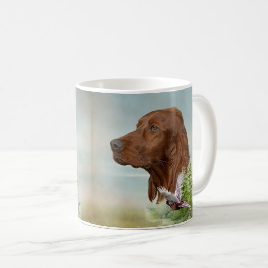 Irish Setter Koffiemok (Voorkant rechts)