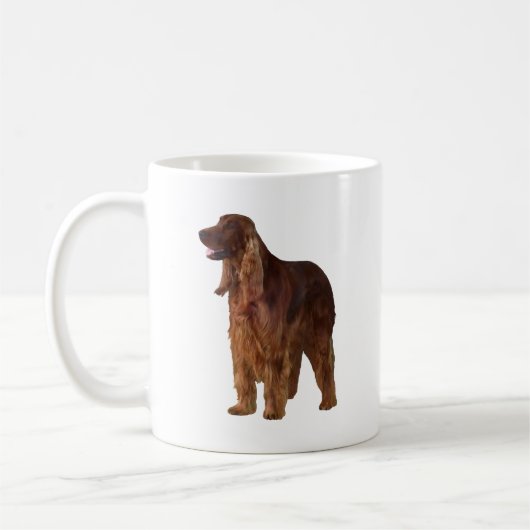 Irish Setter Koffiemok (Links)
