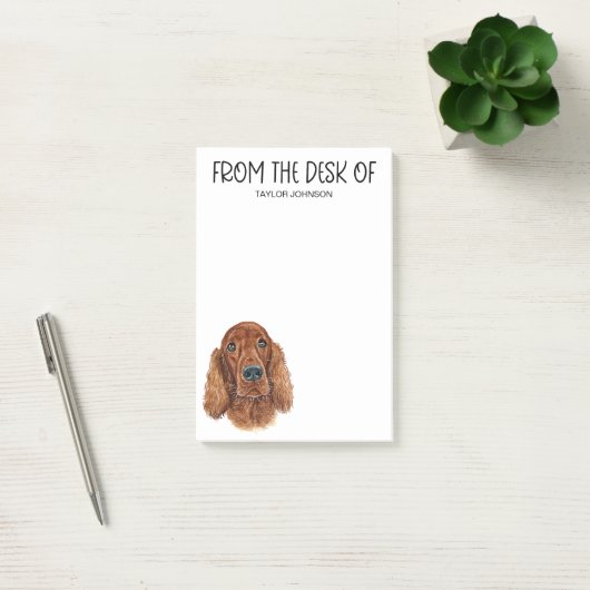 Irish Setter Lover Post-it® Notes (Kantoor)