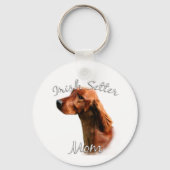 Irish Setter Ma 2 Sleutelhanger (Achterkant)