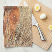 Irish Setter met fazant Theedoek (Quarter Fold)