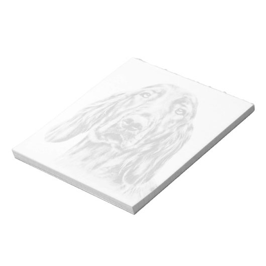 IRISH SETTER Notitieblok (Linkerzijde)