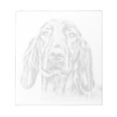 IRISH SETTER Notitieblok (Voorkant)